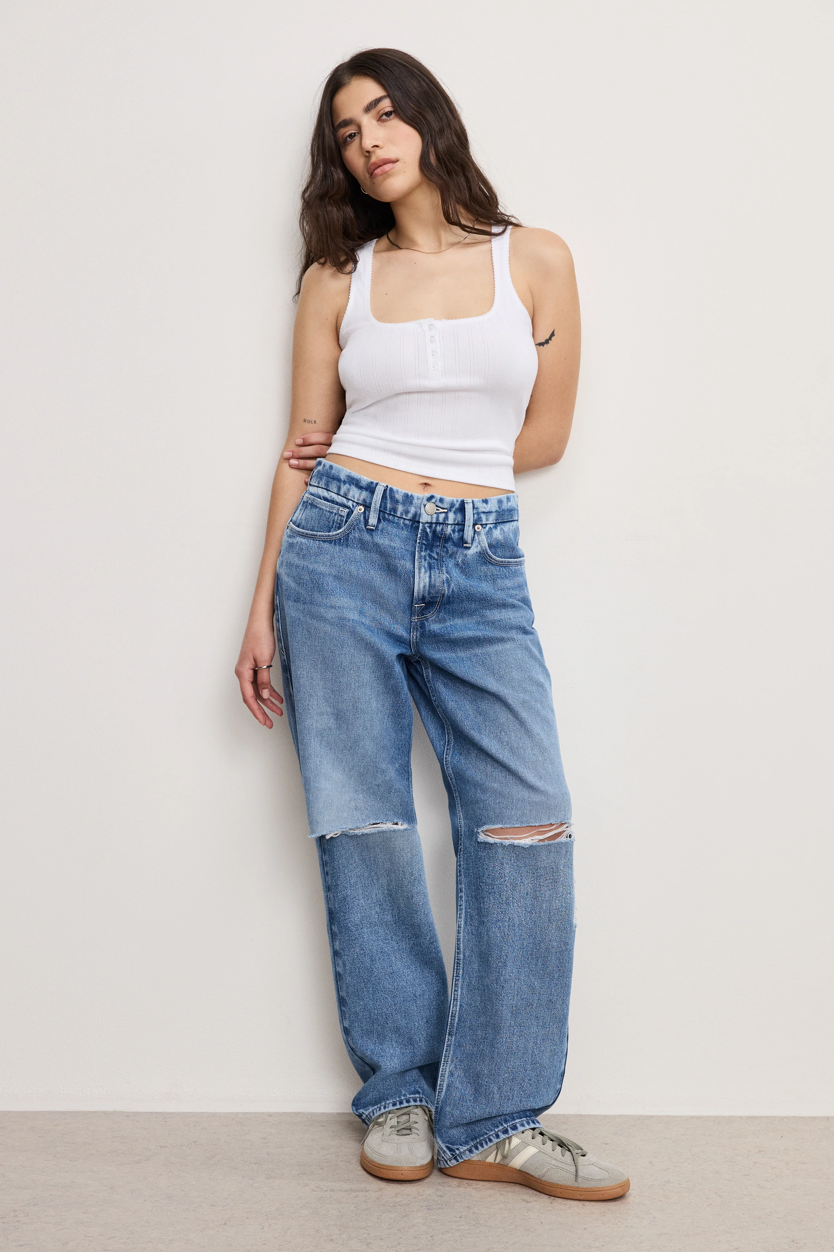 GOOD PETITE 90S JEANS | INDIGO893