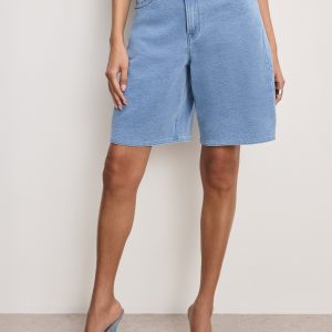 JEANIUS GOOD EASE BERMUDA SHORTS | INDIGO586