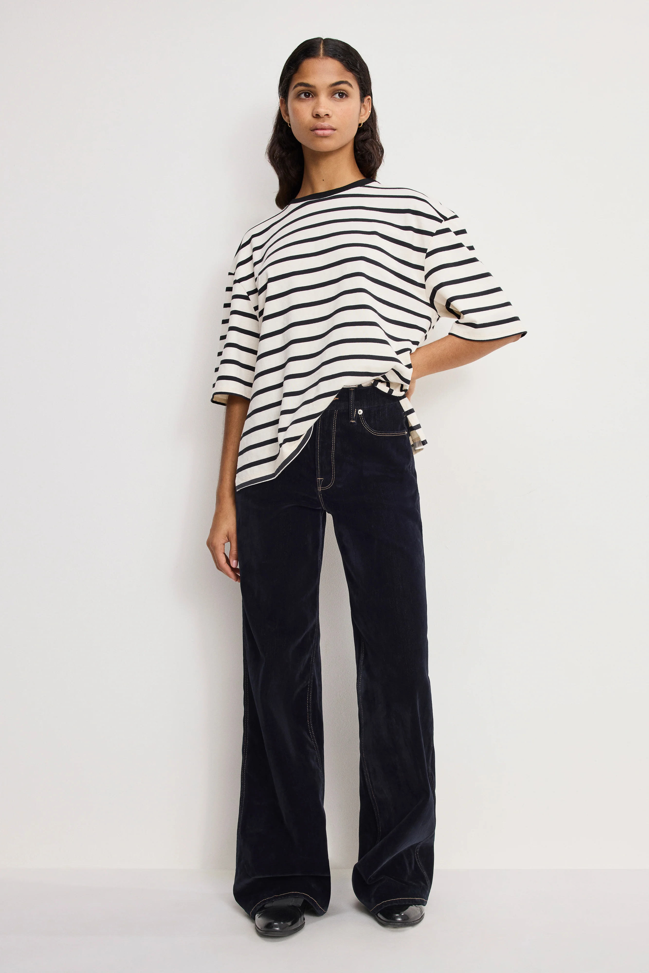 GOOD SKATE FLOCKED DENIM JEANS | INDIGO939
