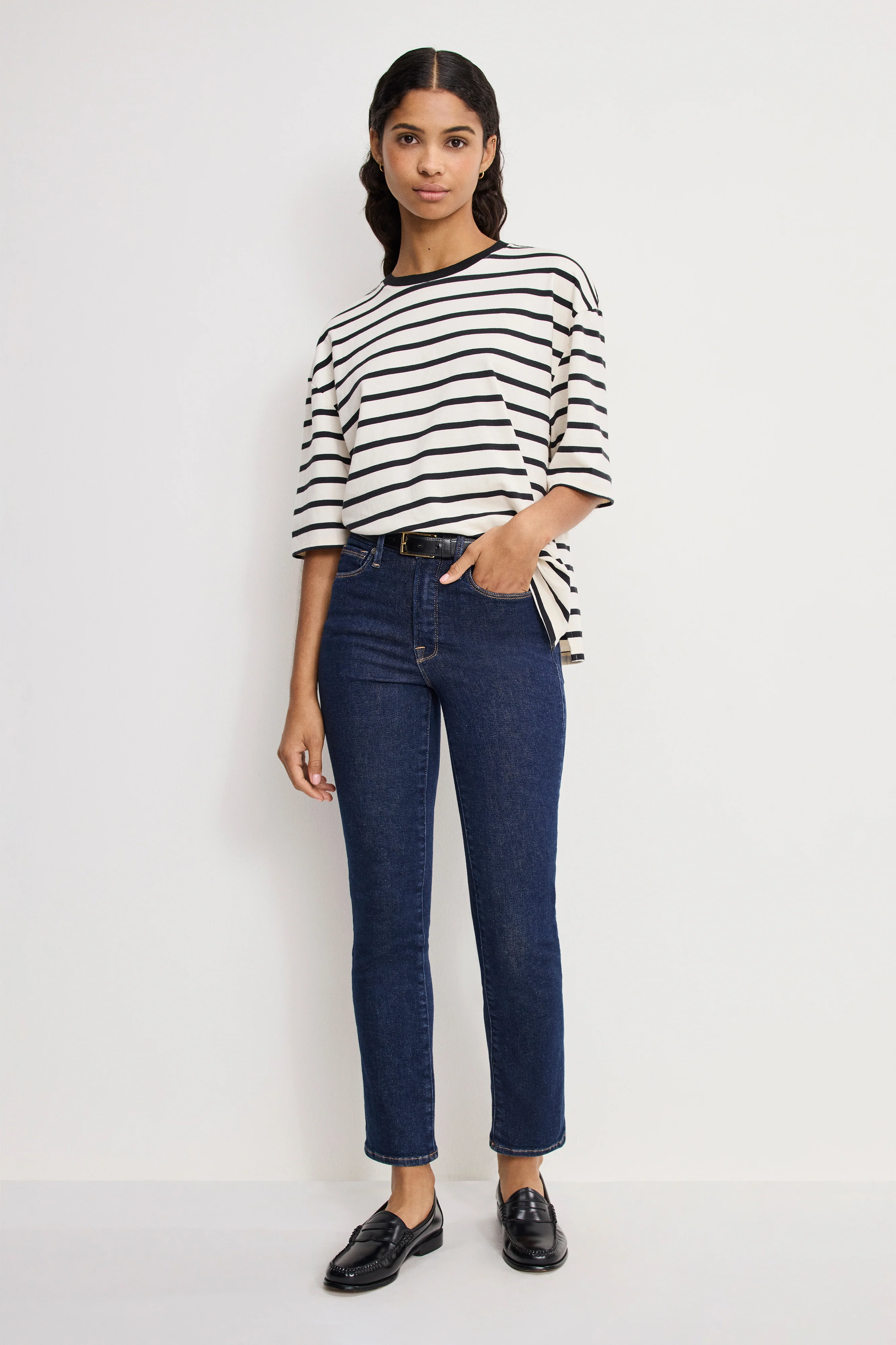 GOOD LEGS STRAIGHT JEANS | INDIGO983