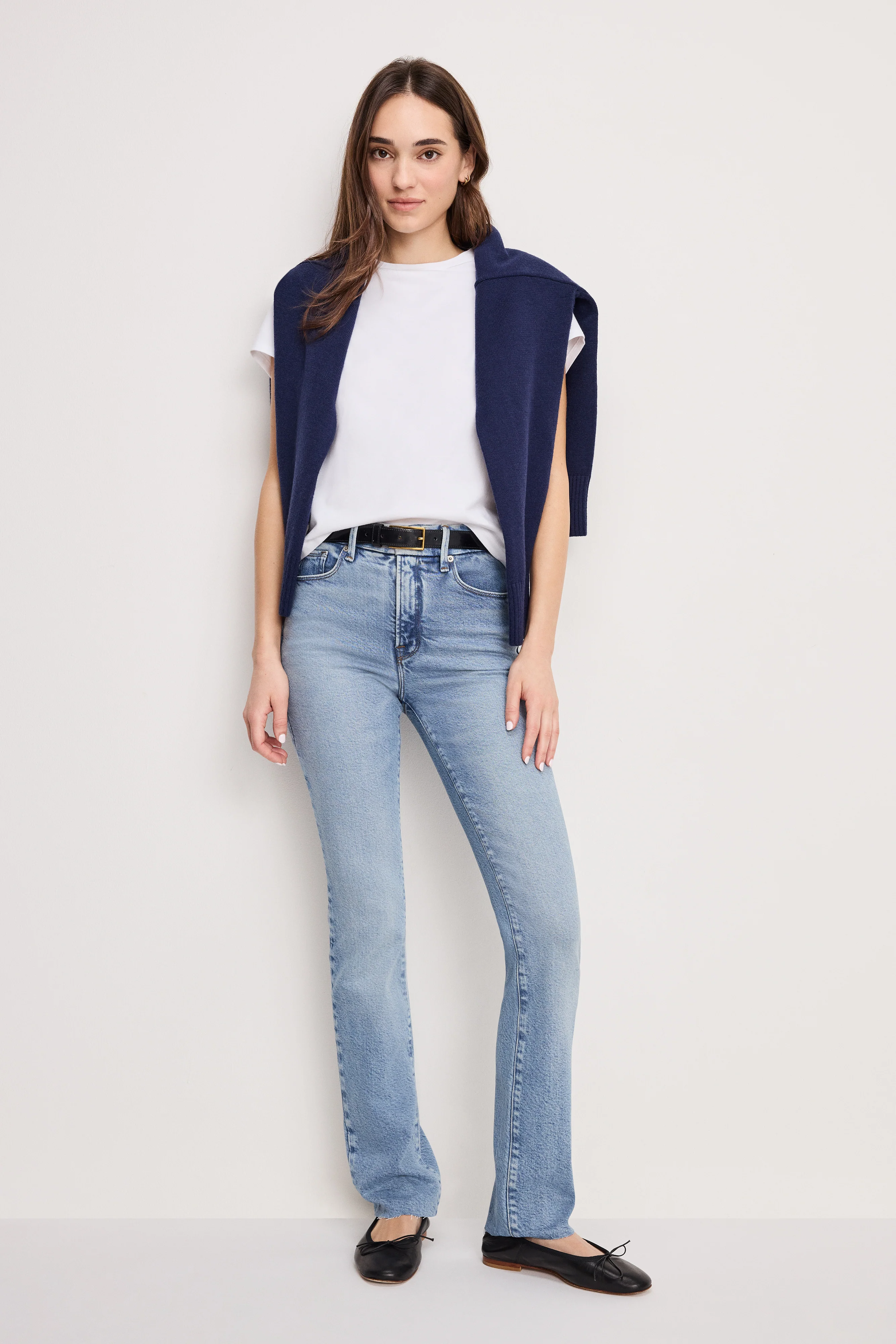 SOFT TECH GOOD LEGS STRAIGHT JEANS | INDIGO711
