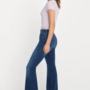COMPRESSION GOOD LEGS FLARE JEANS | INDIGO1229