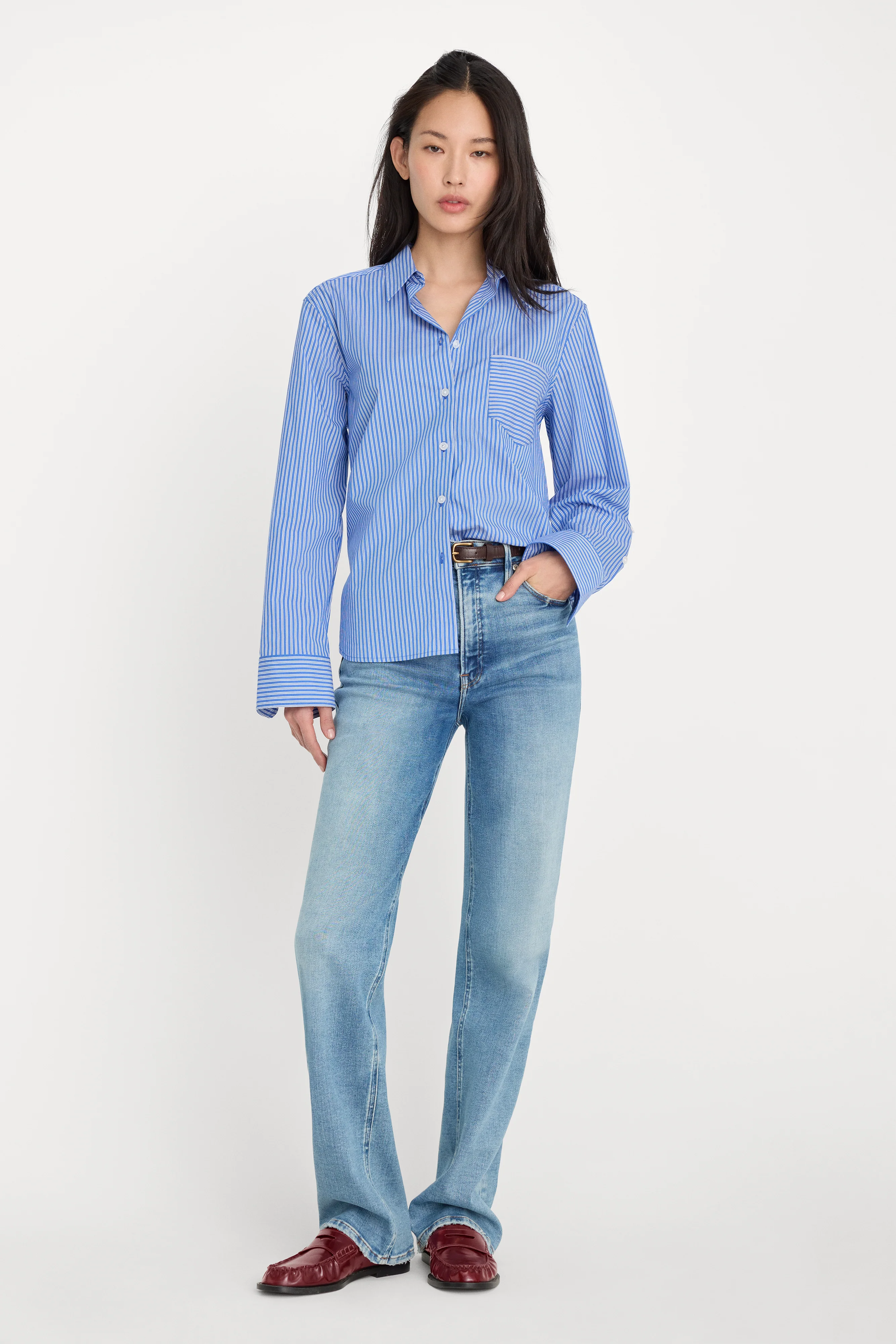 SOFT TECH GOOD TRUE STRAIGHT JEANS|INDIGO1214