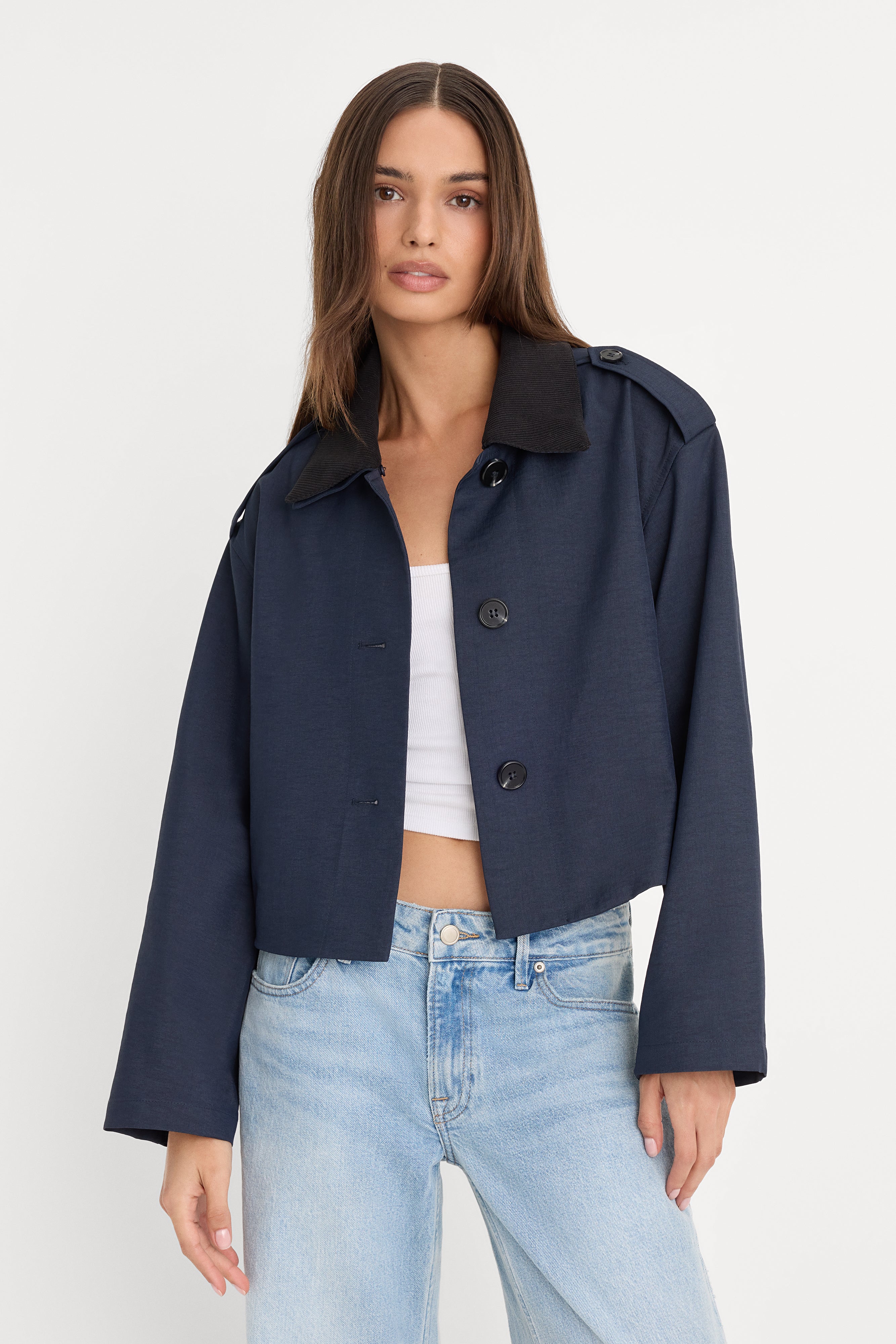 THE SWING JACKET | NEW NAVY002