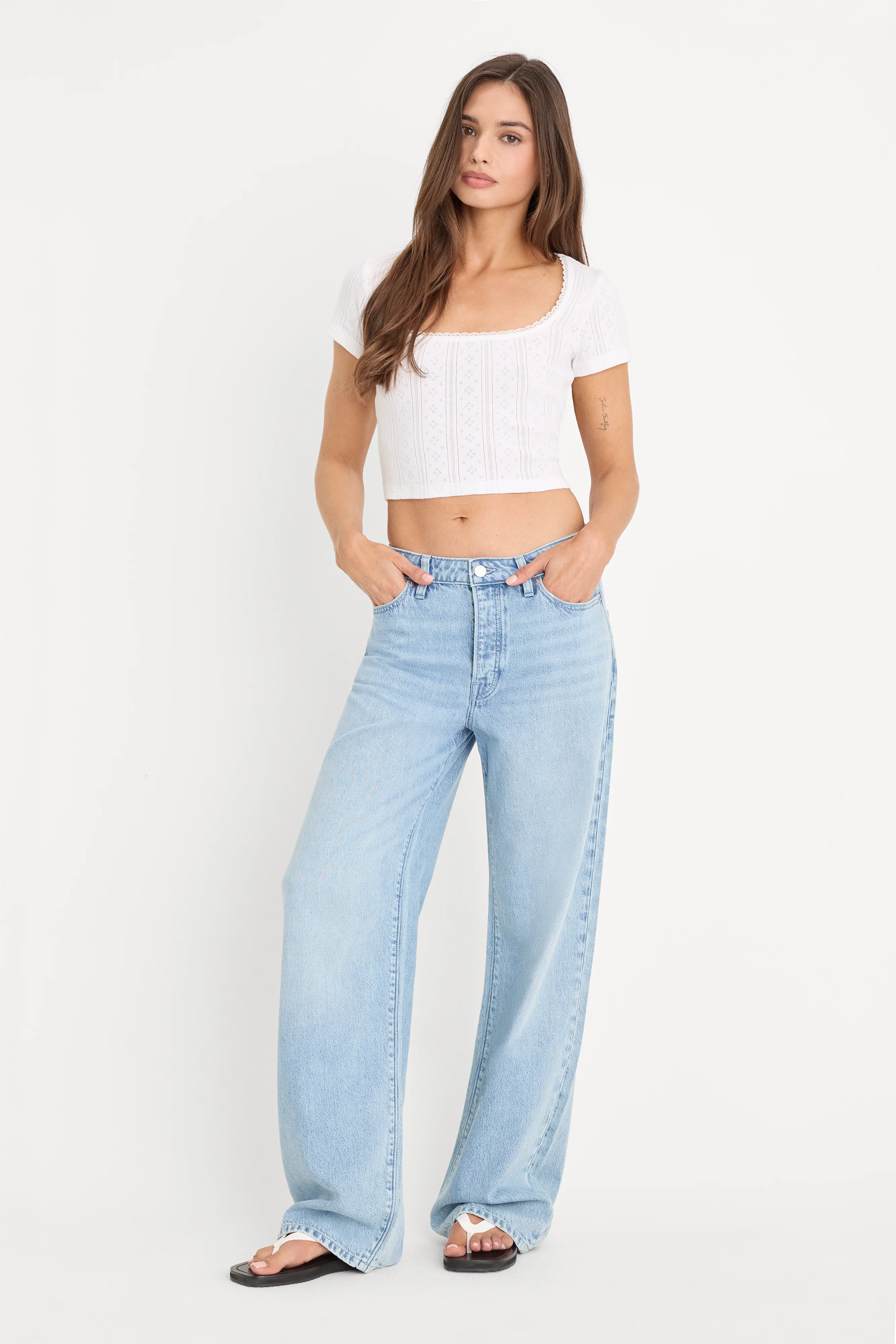 WEIGHTLESS WIDE JEANS | INDIGO1250