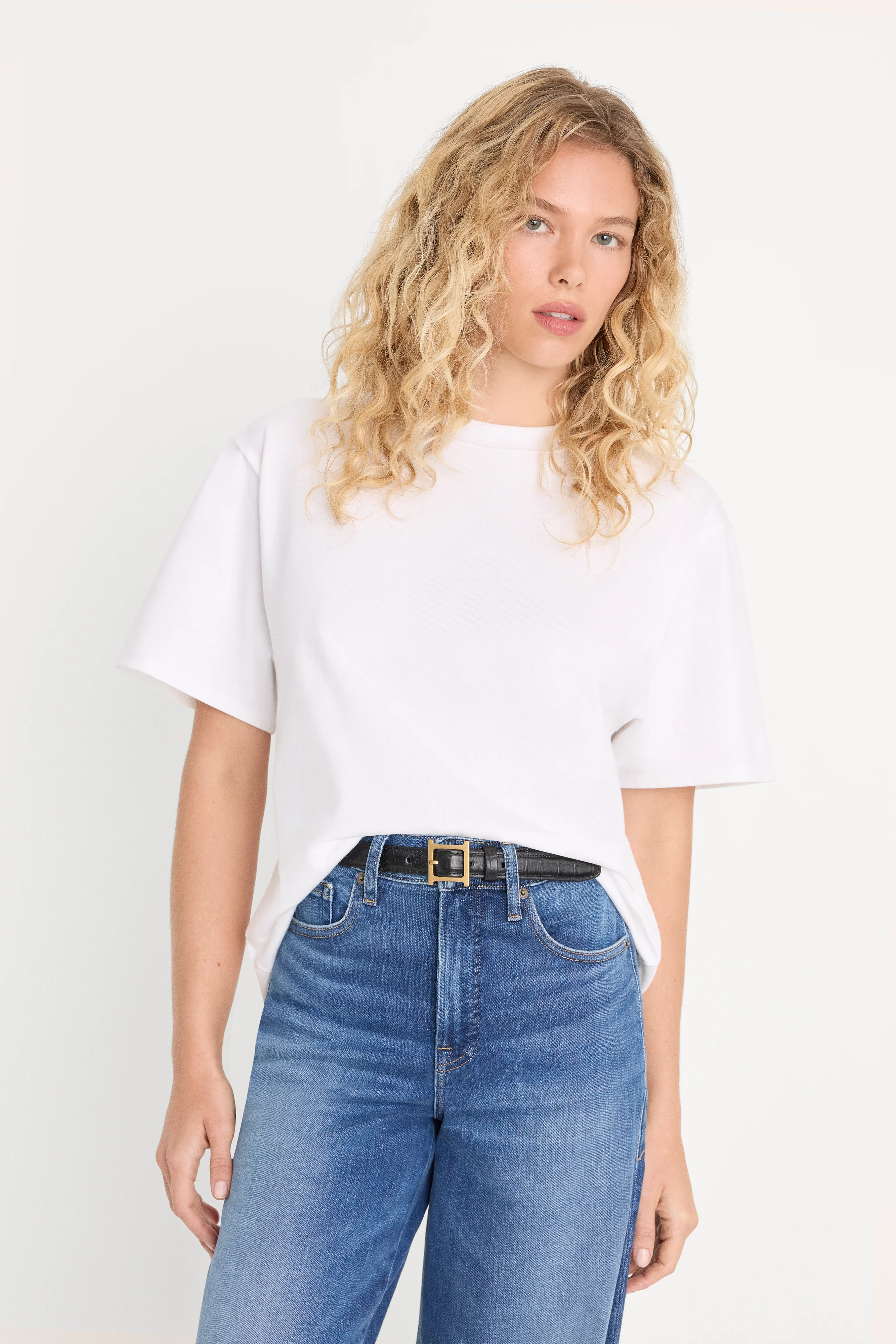 THE OVERSIZED TEE | WHITE001