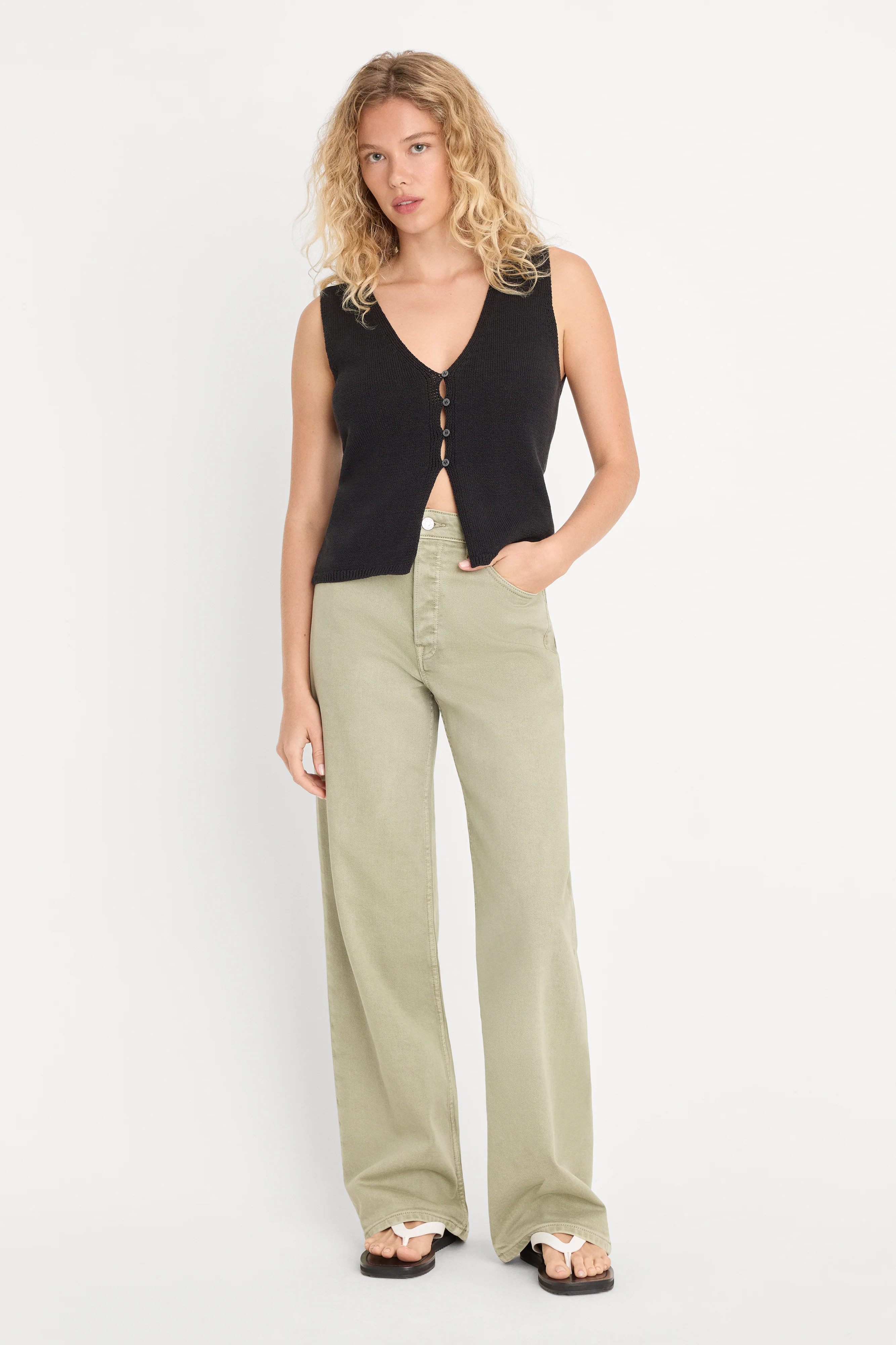 VINTAGE WIDE JEANS | BEACHGRASS