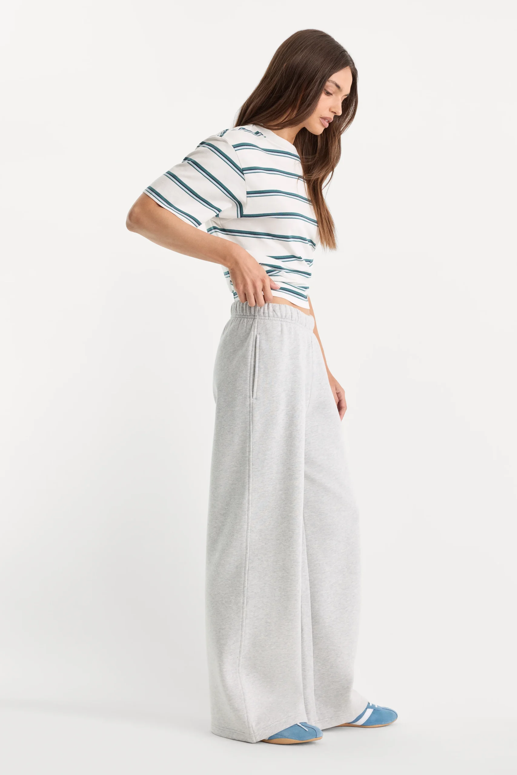 THE FLEECE SWEATPANT | HEATHER GREY - Image 3