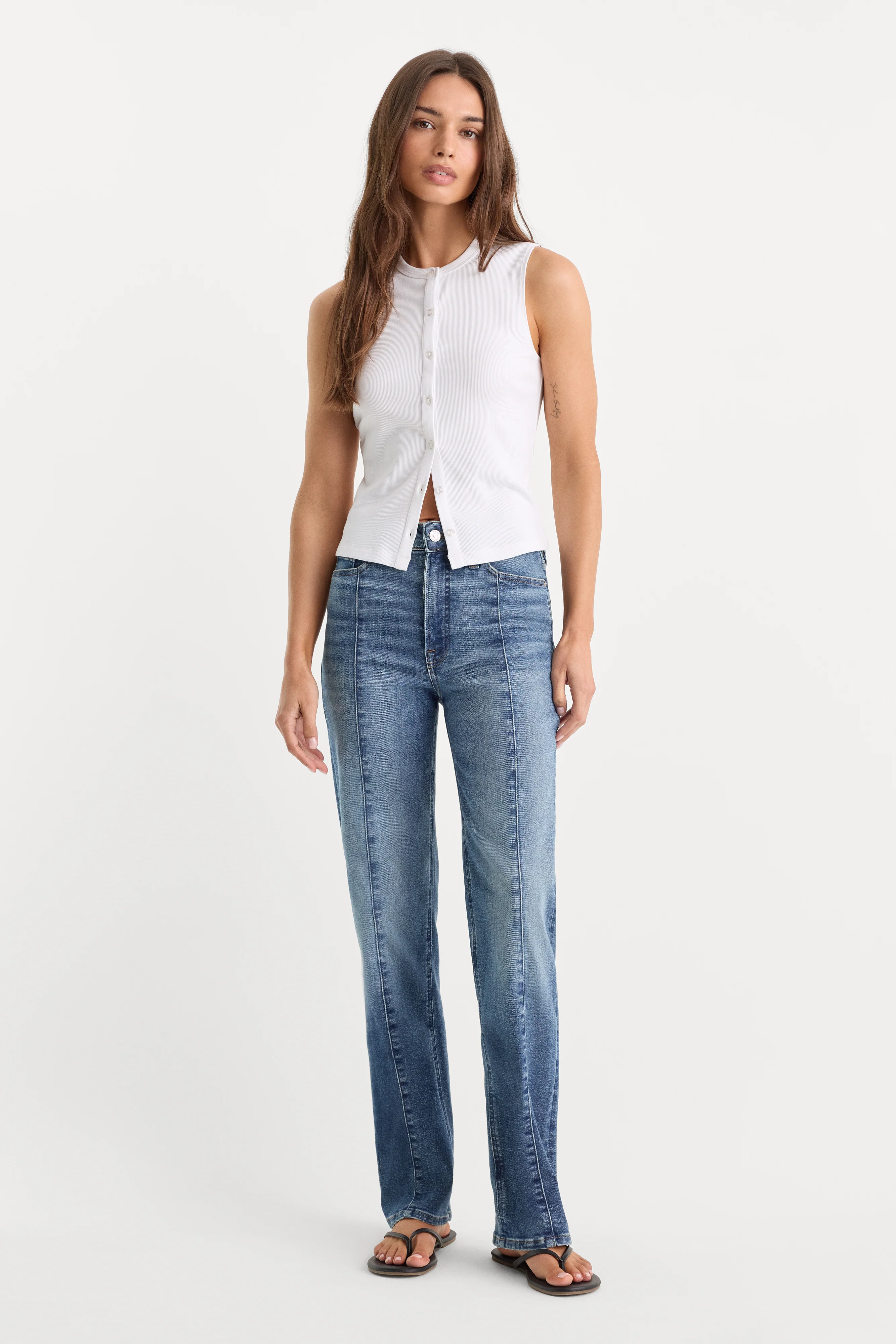 GOOD TRUE STRAIGHT JEANS | INDIGO1236