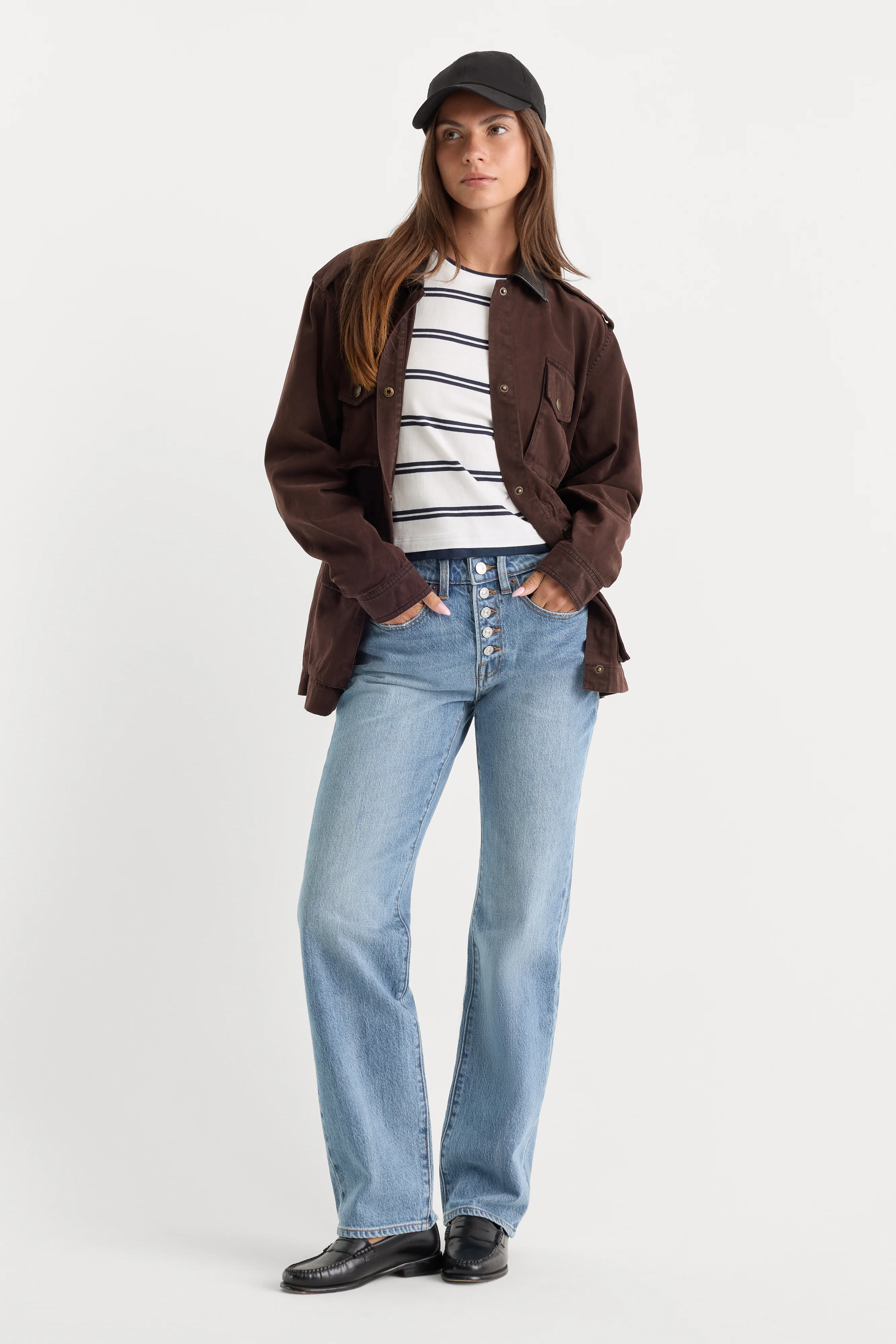 VINTAGE STRAIGHT JEANS | AMBER