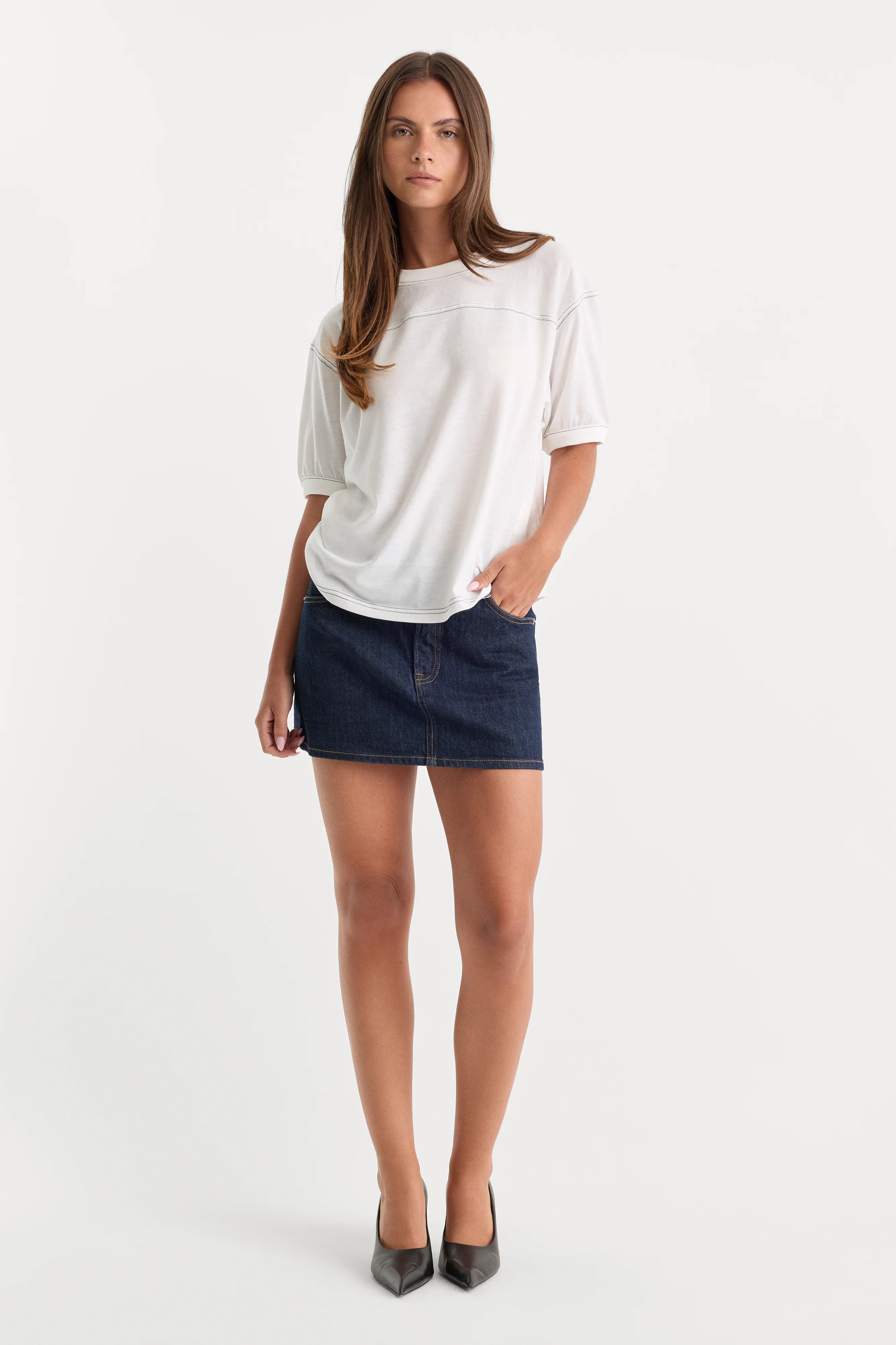 THE MINI SKIRT | RINSE