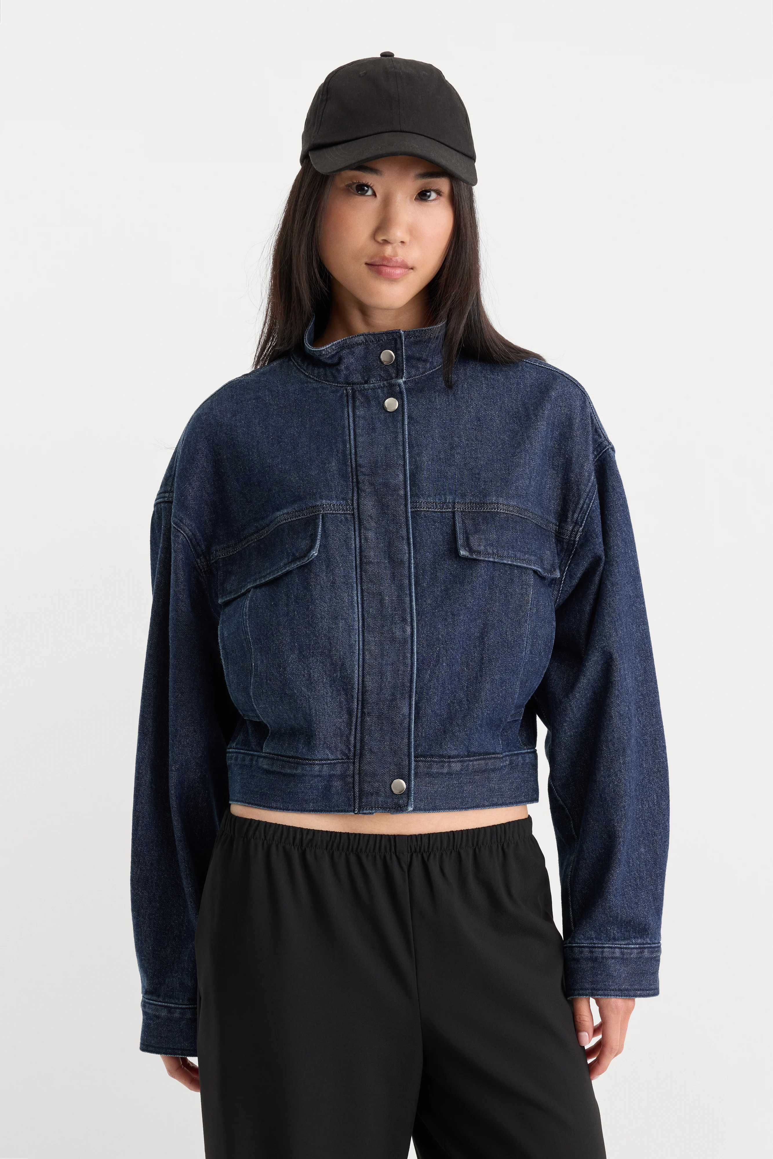 THE DENIM BOMBER JACKET | QUIRKY