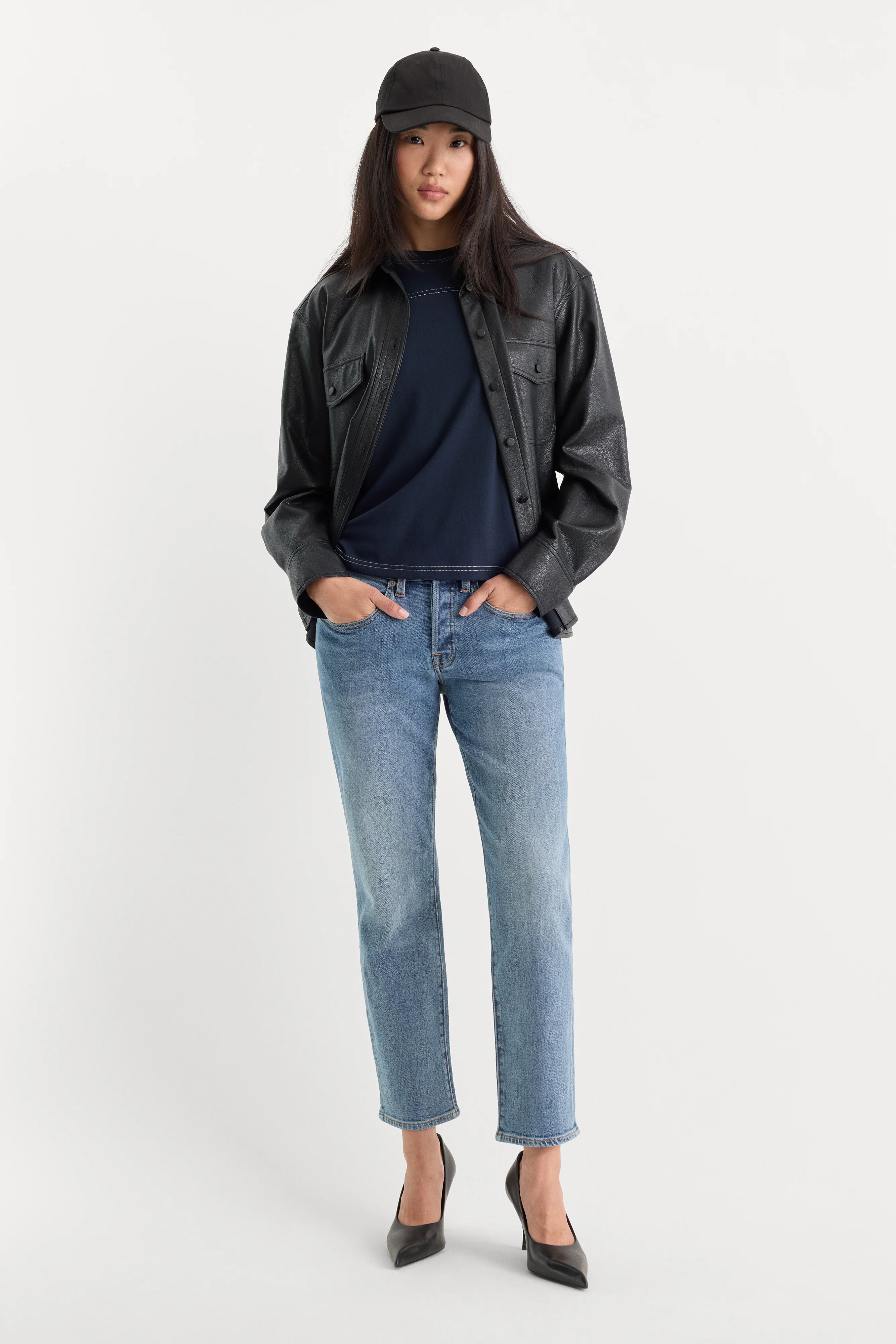 VINTAGE STRAIGHT ANKLE JEANS | SAVOR