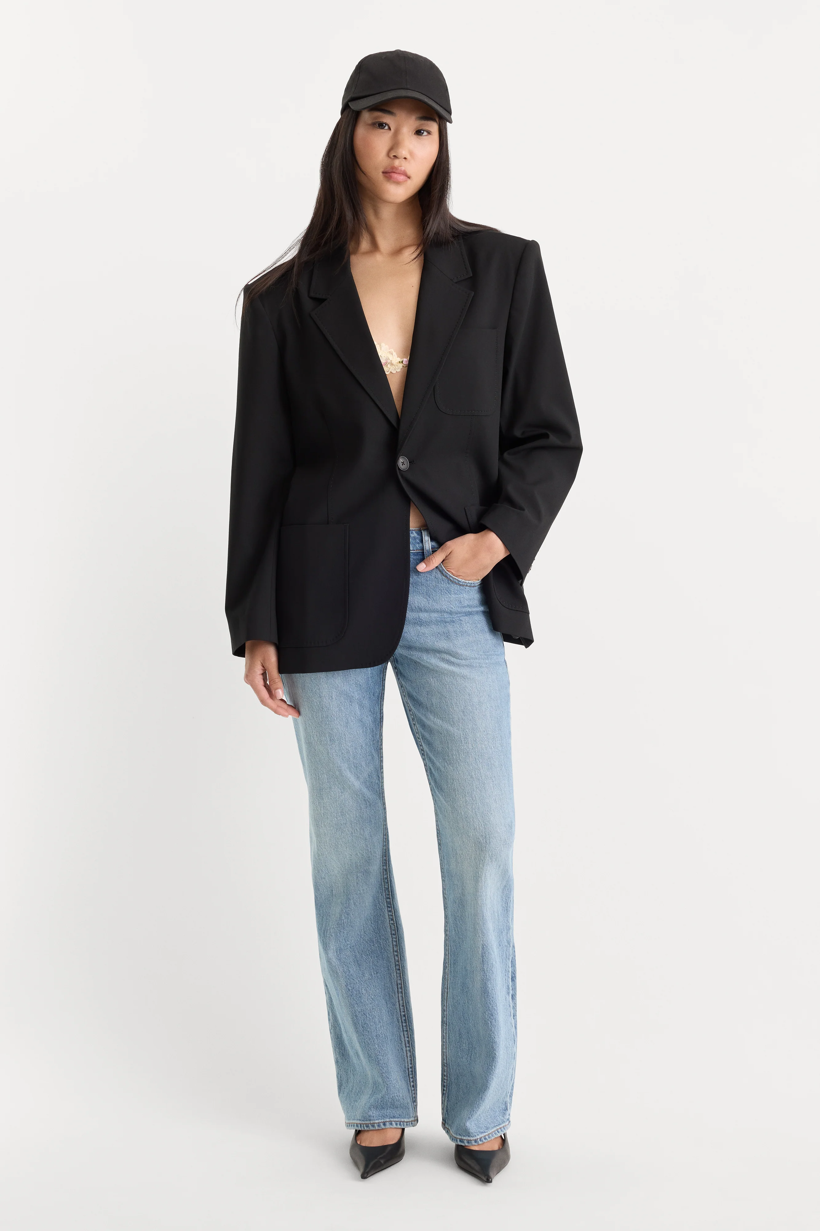 VINTAGE LOW RISE BOOTCUT JEANS | AMBER