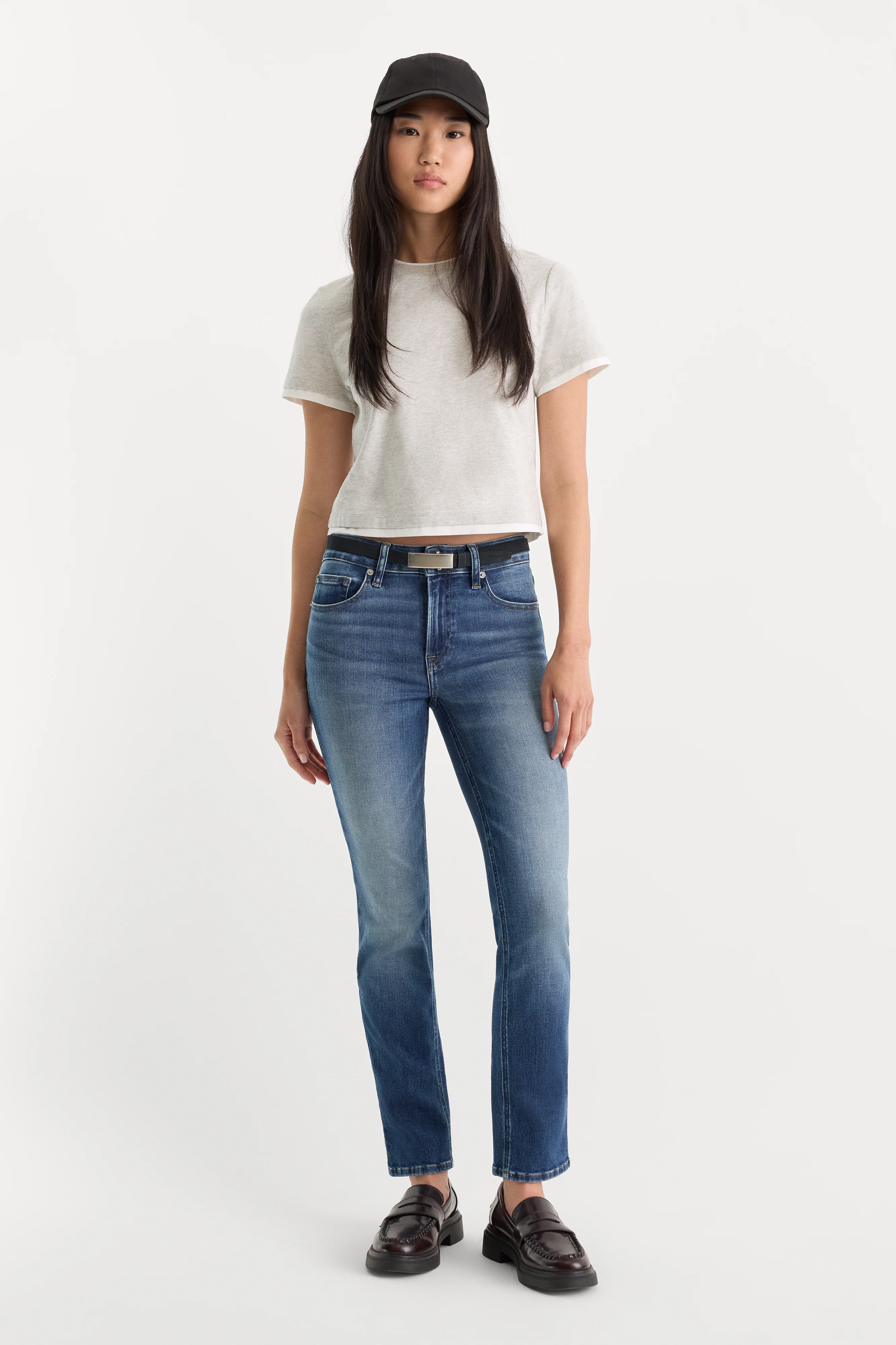 MID RISE CIGARETTE JEANS | NEWCREST