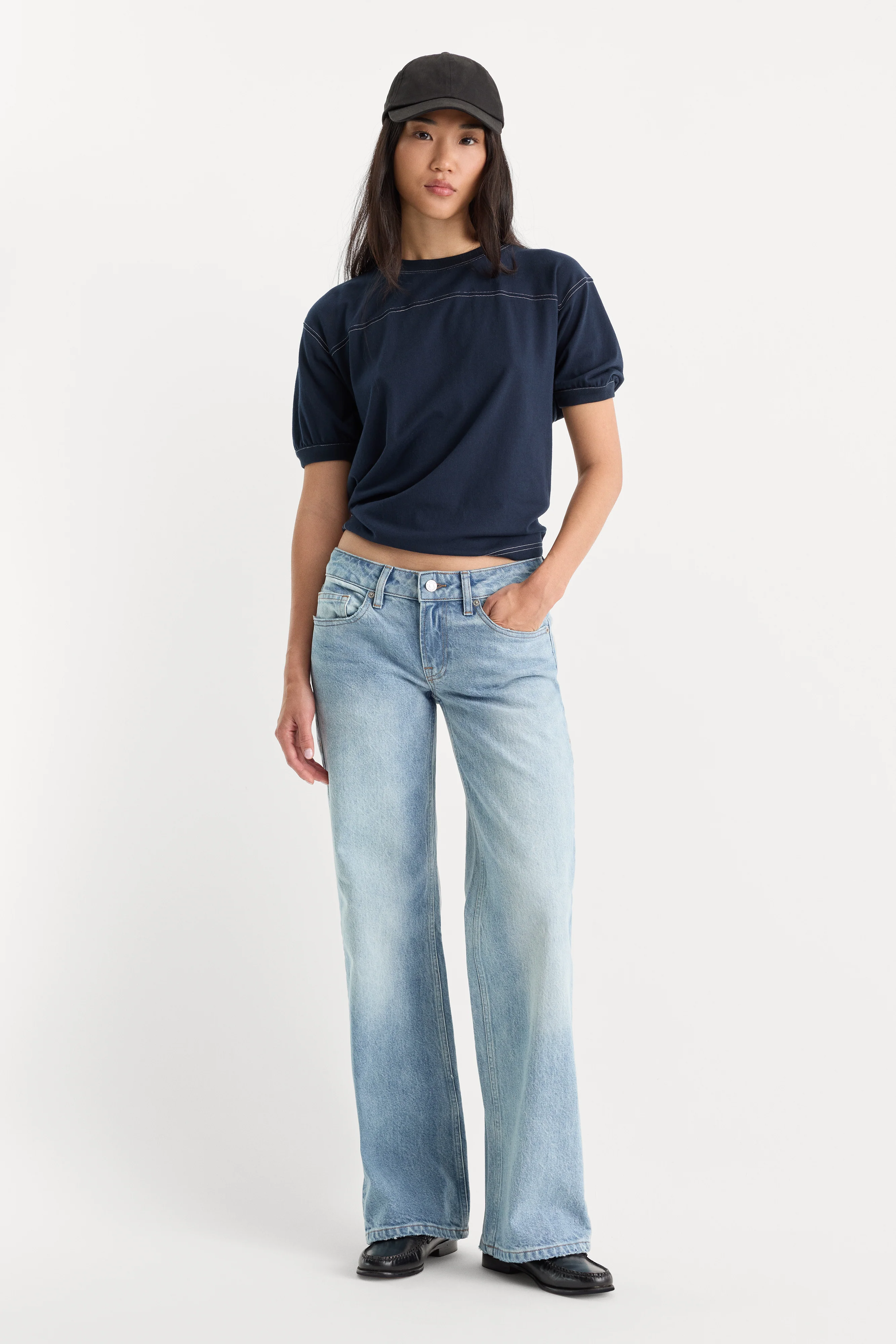 VINTAGE LOW LOOSE JEANS | VALE