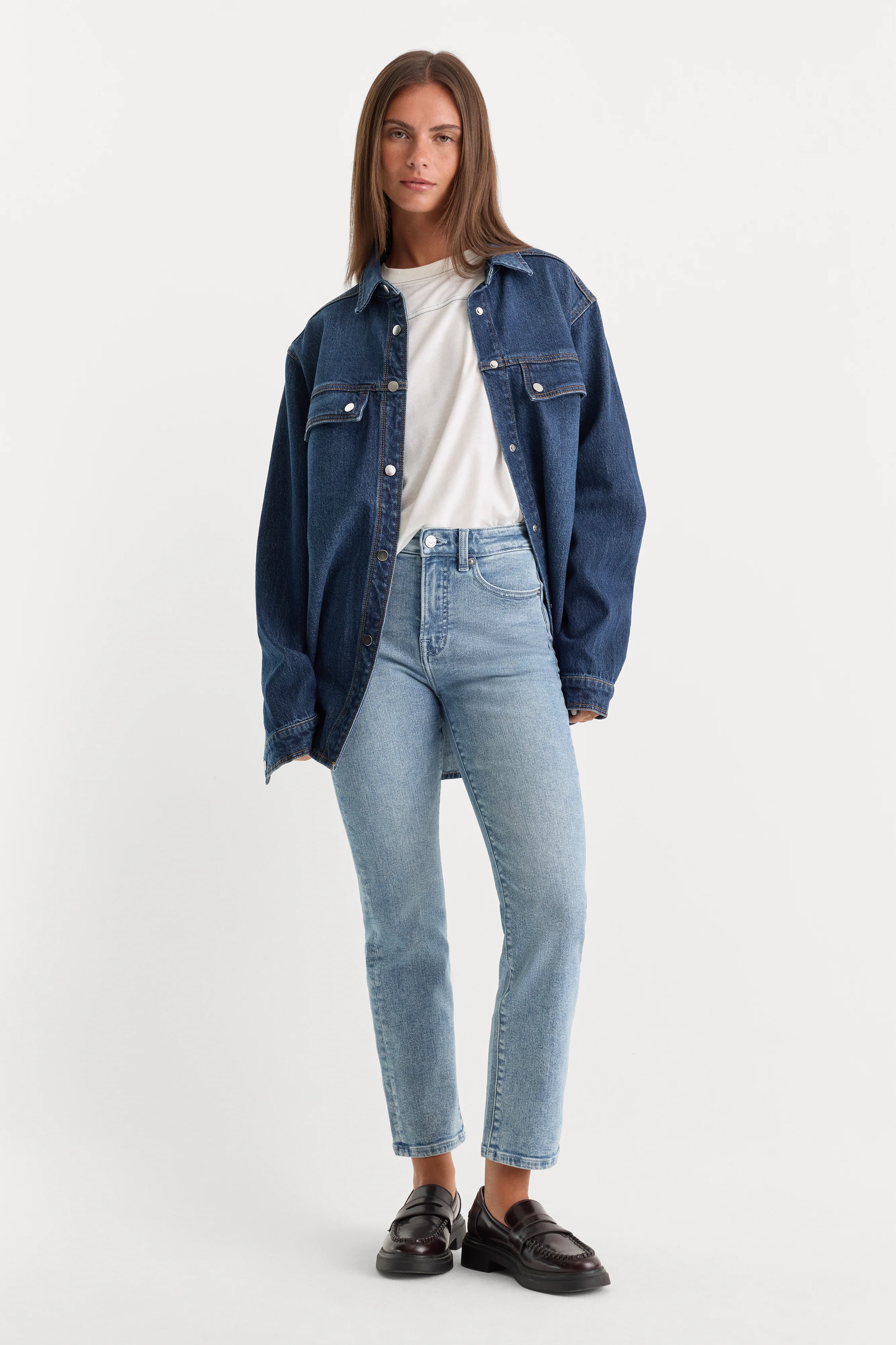 GOOD LEGS STRAIGHT JEANS | INDIGO1154