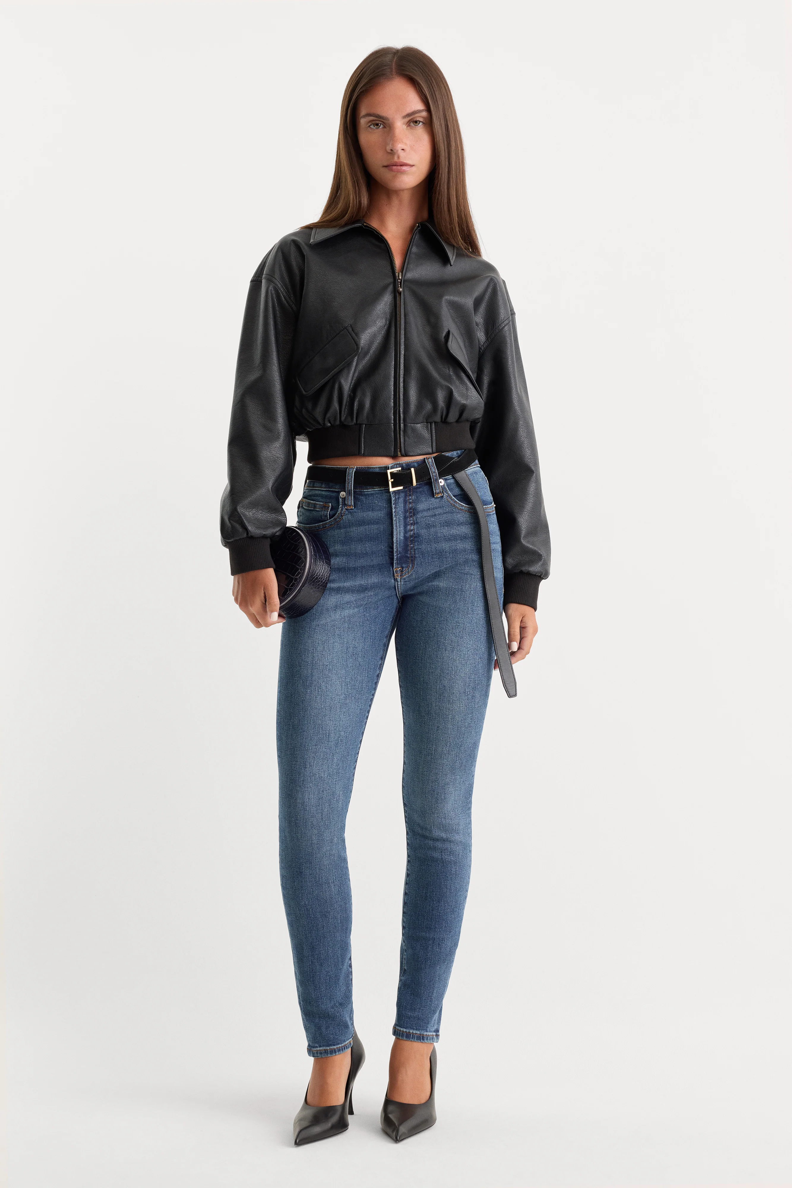 GOOD LEGS SKINNY JEANS | BLUE004