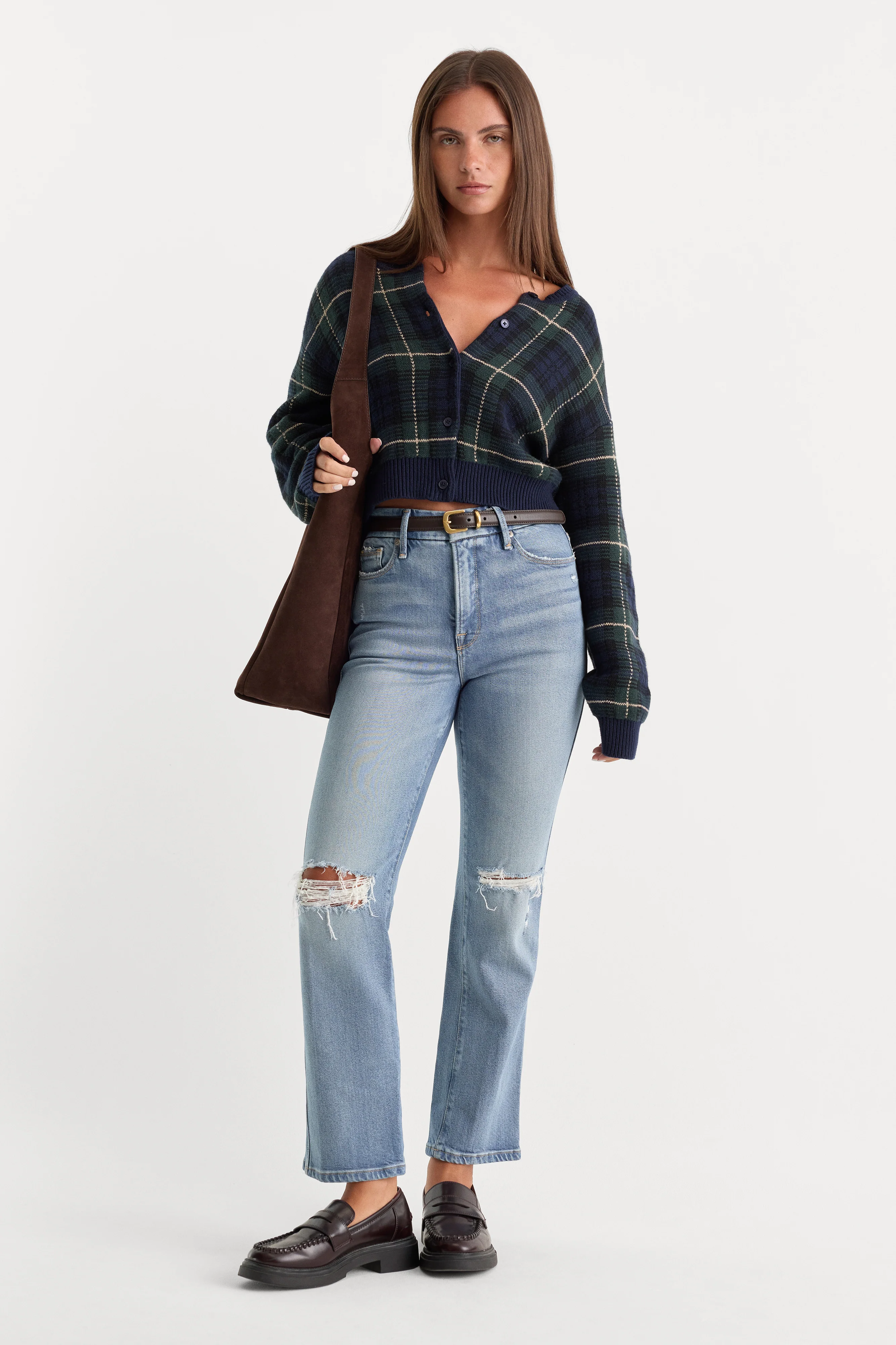 SOFT TECH GOOD CURVE STRAIGHT JEANS | INDIGO1072