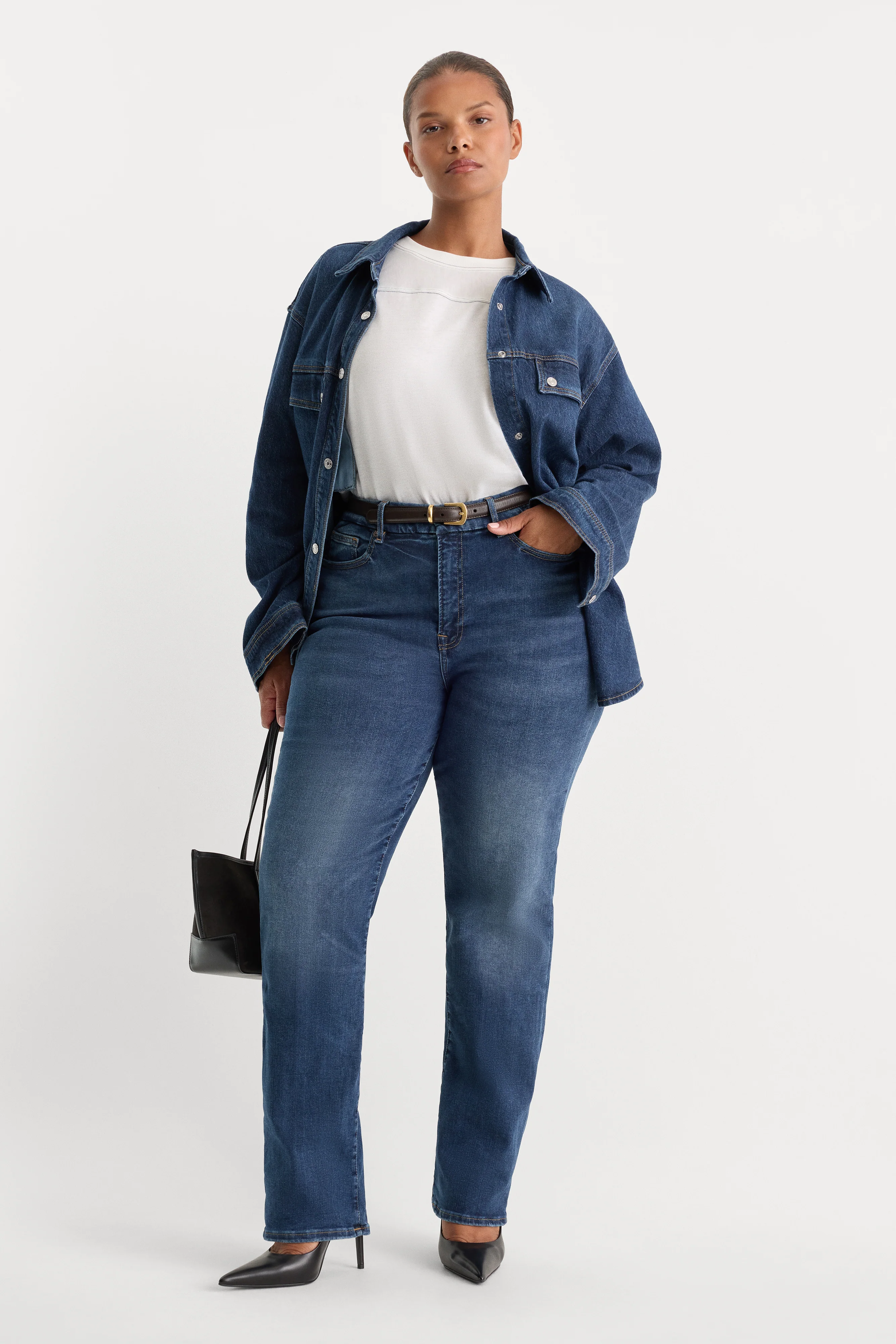 ALWAYS FITS GOOD LEGS STRAIGHT JEANS | INDIGO571