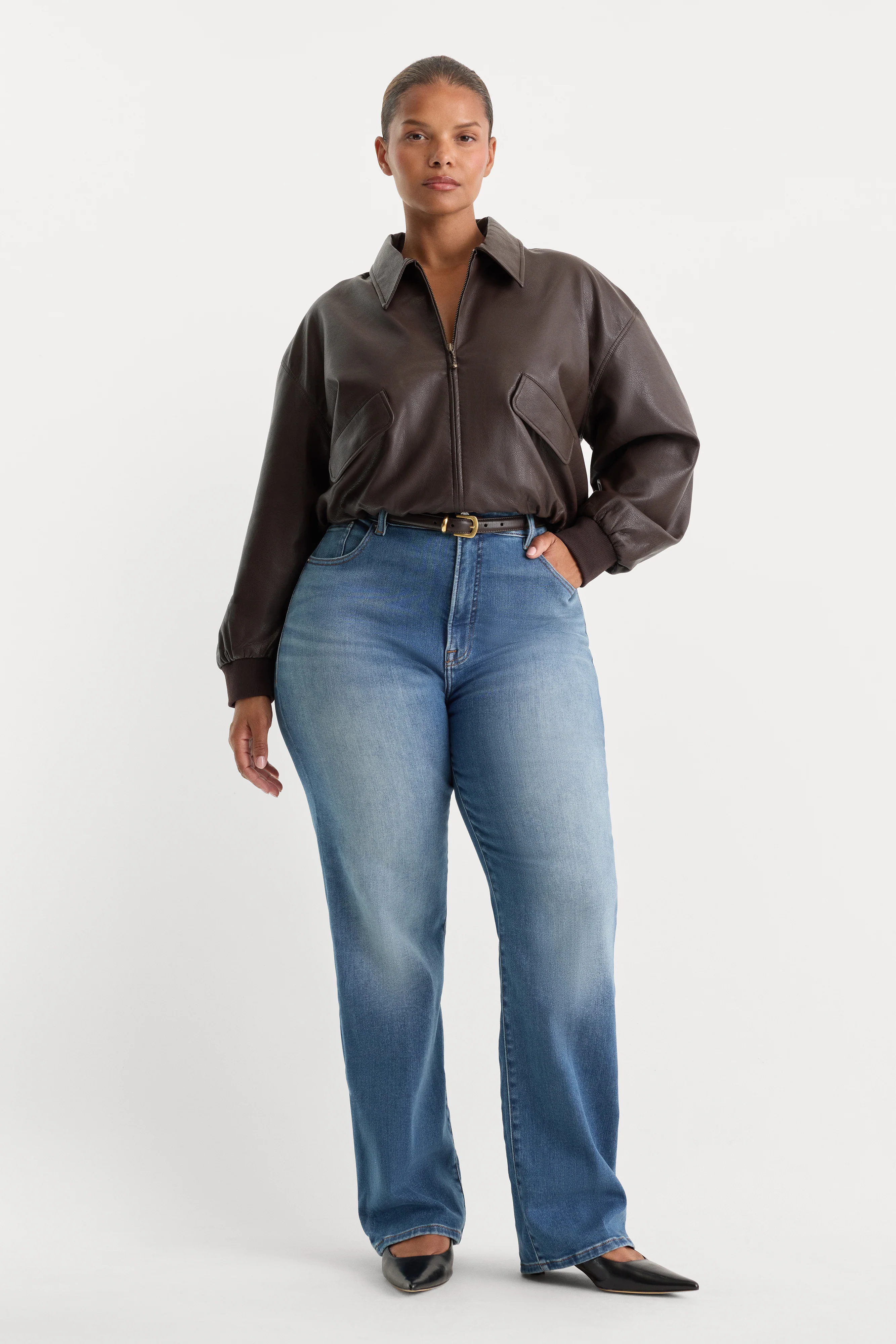 GOOD TRUE STRAIGHT JEANS | CRESTVIEW