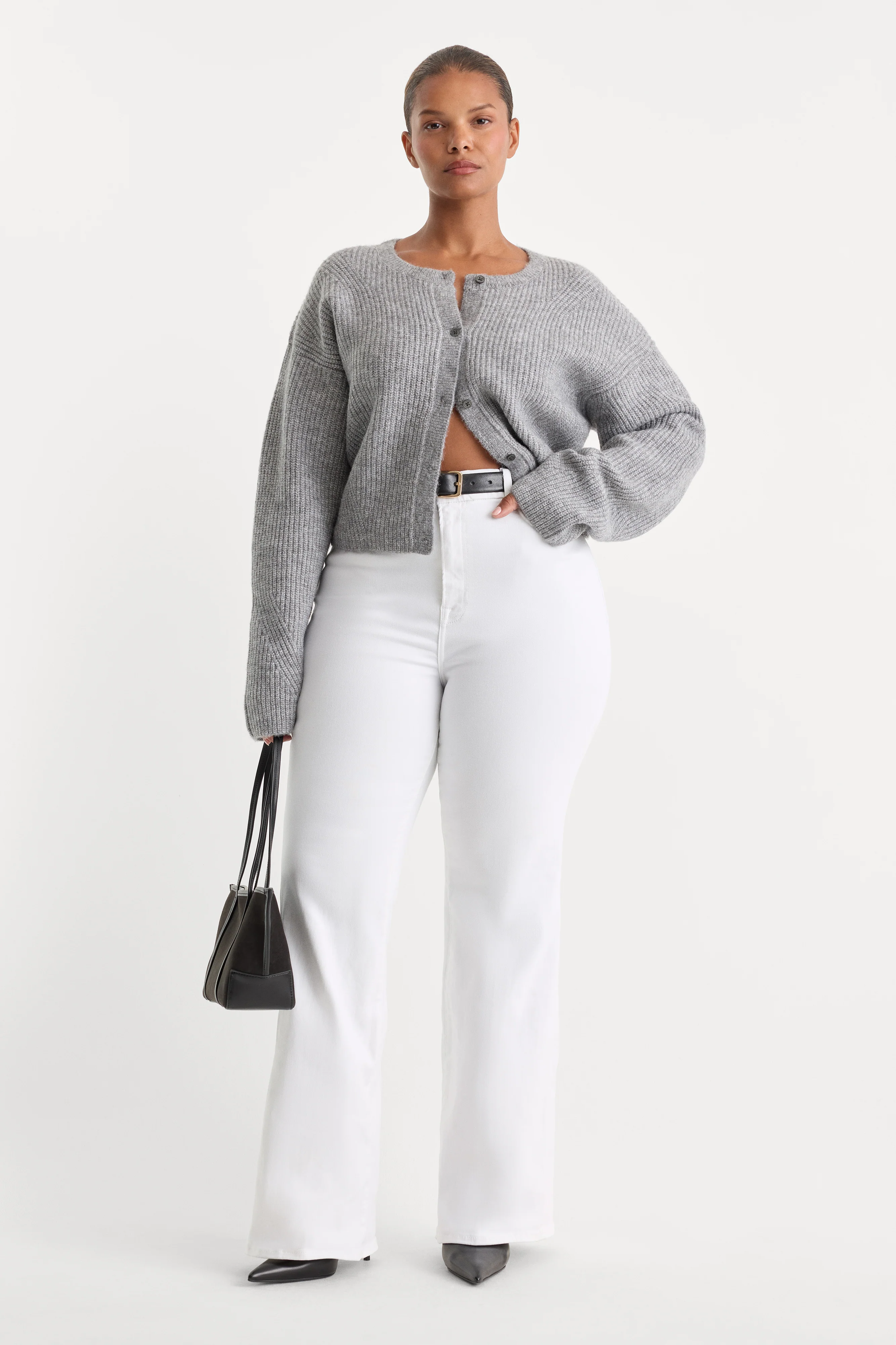 ALWAYS FITS GOOD CLASSIC BOOTCUT JEANS | WHITE