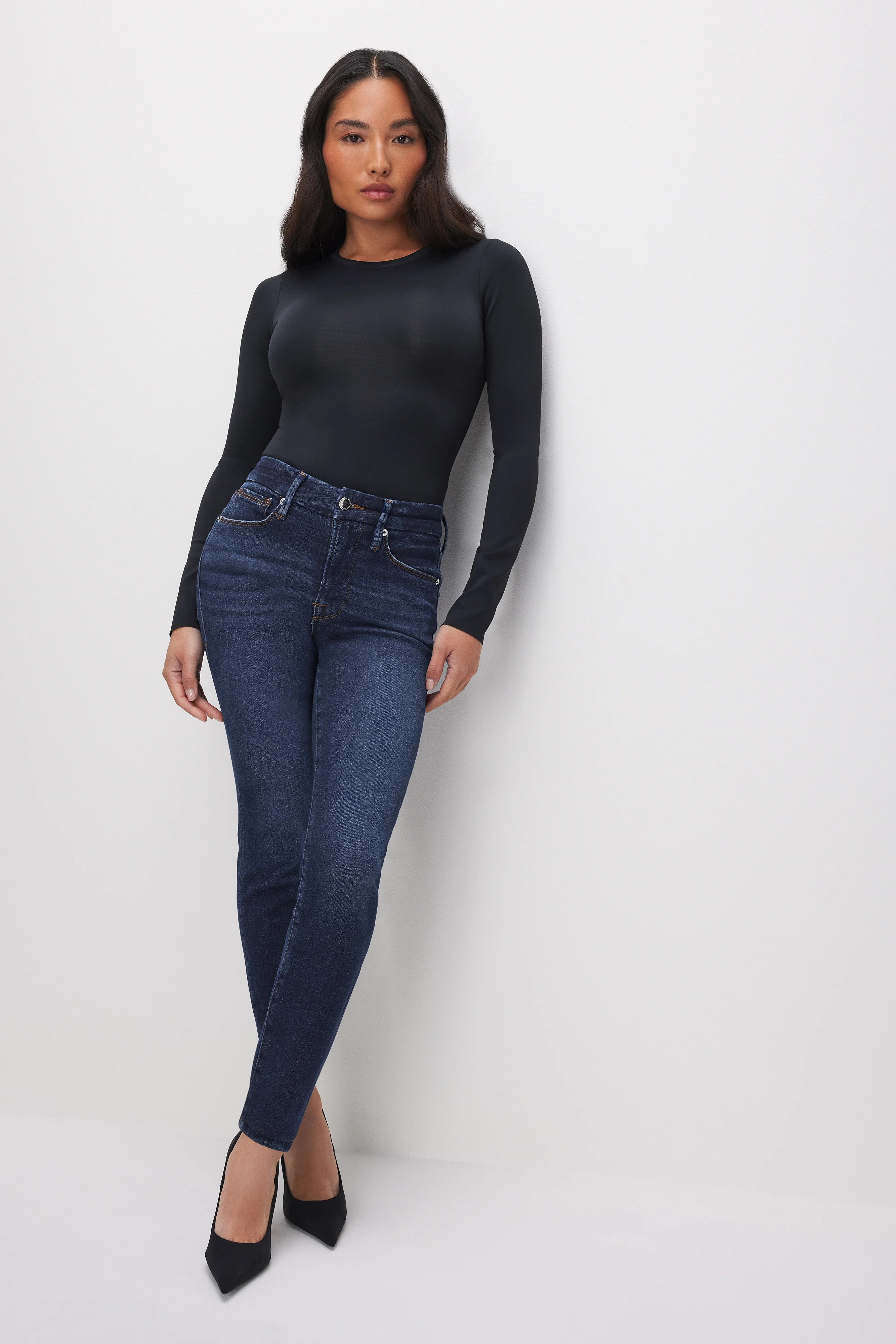 GOOD PETITE SKINNY JEANS | BLUE866