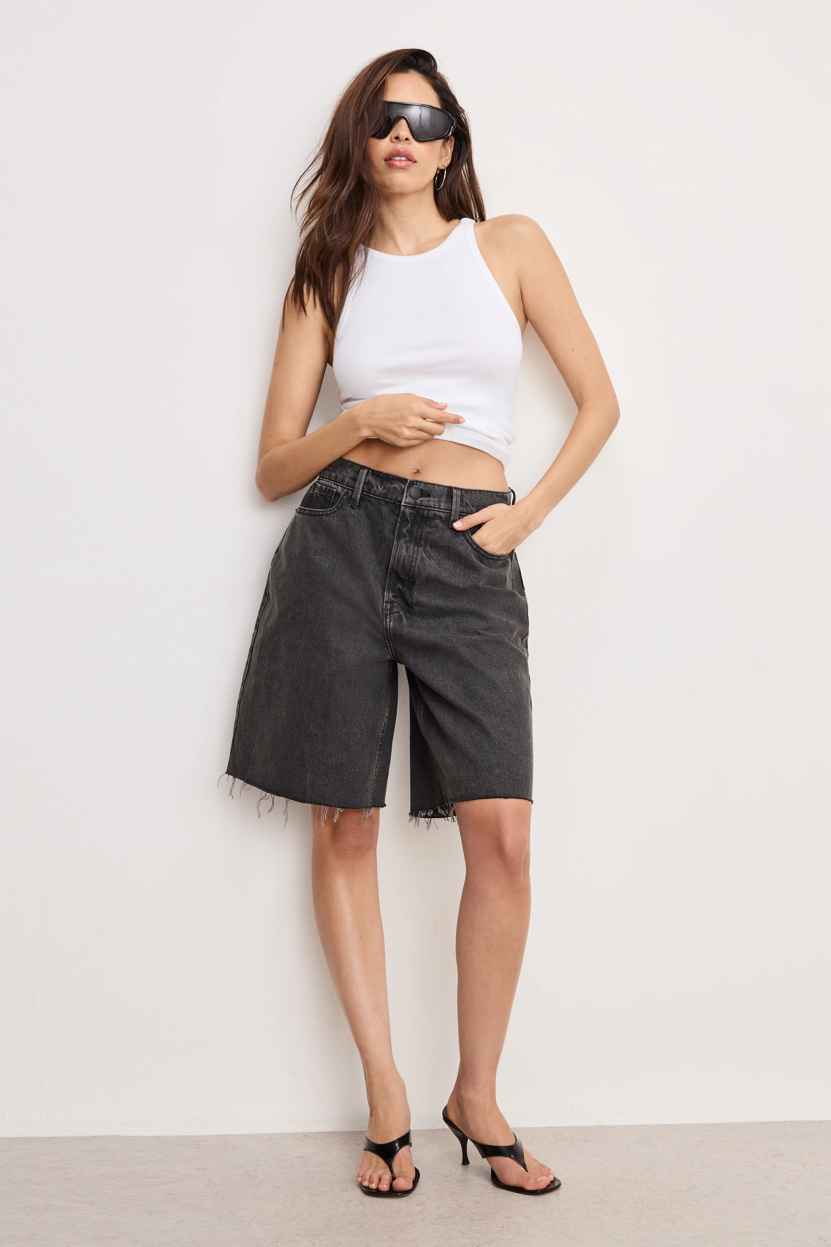 GOOD EXTREME BARREL SHORTS | BLACK398