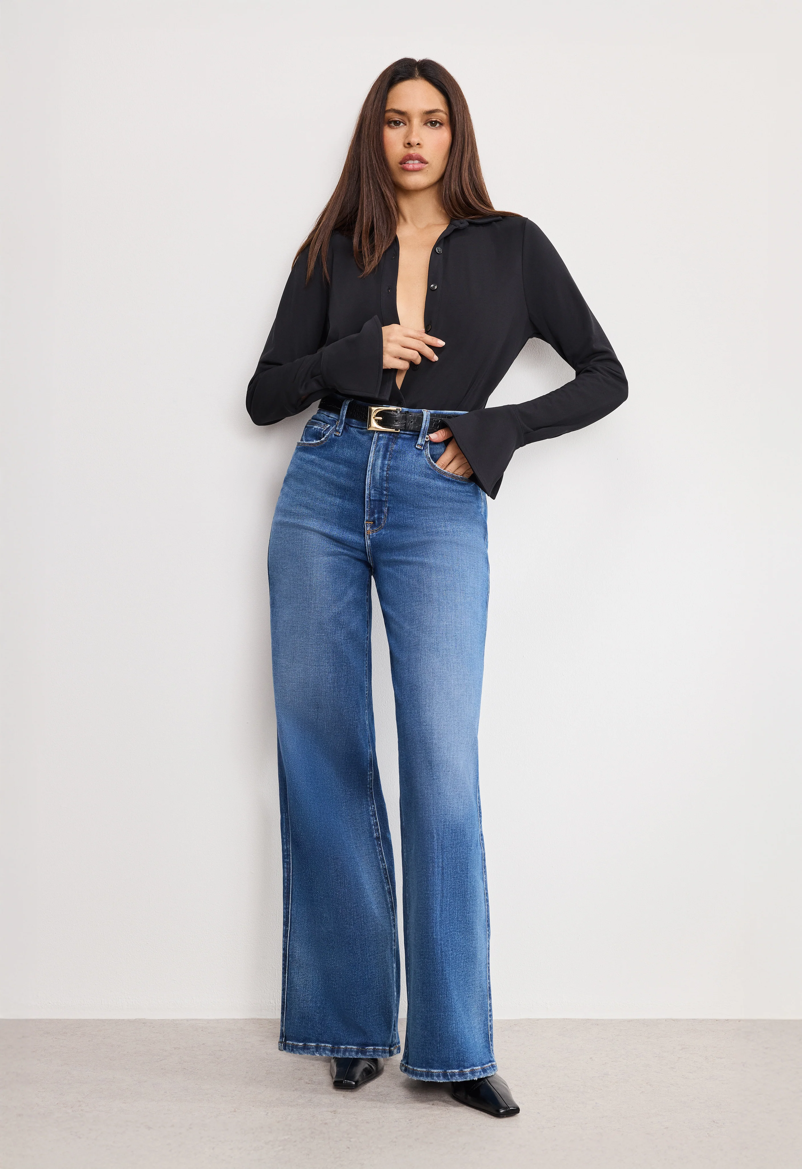 SOFT TECH GOOD SKATE WIDE LEG JEANS | INDIGO891